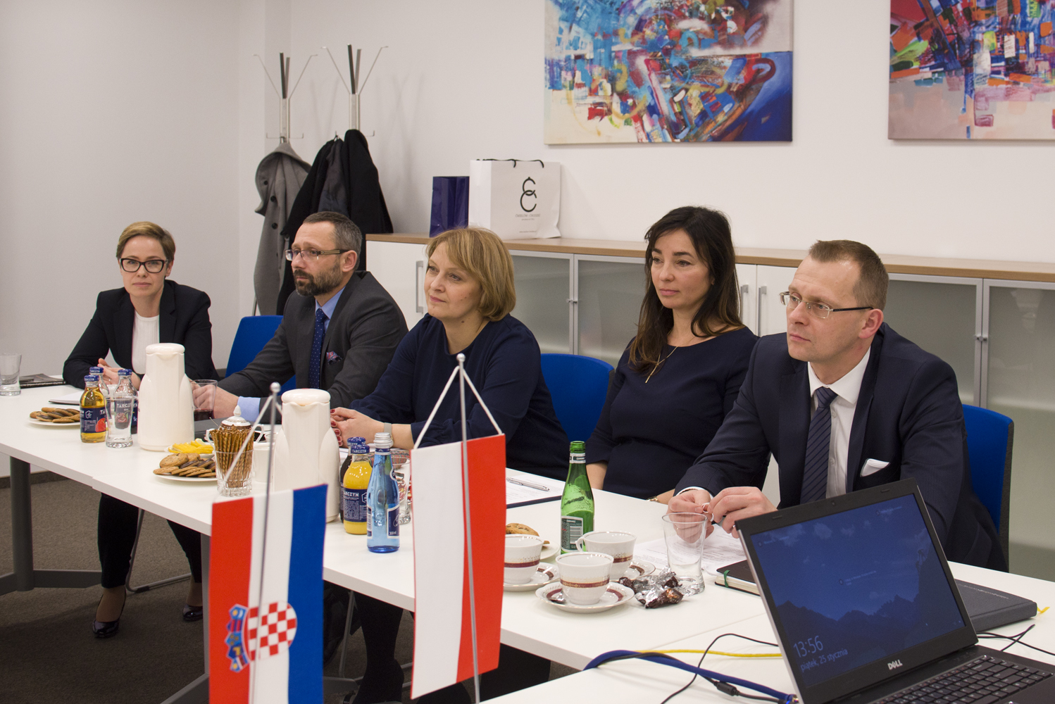 wizyta przedstawicieli chorwackiej Państwowej komisji nadzoru zamówień publicznych